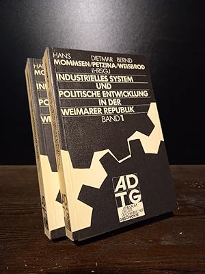 Bild des Verkufers fr Industrielles System und politische Entwicklung in der Weimarer Republik. Band 1 und 2 komplett. [Herausgegeben von Hans Mommsen et al.]. (= Athenum-Droste-Taschenbcher Geschichte, Band 7206 und 7207). zum Verkauf von Antiquariat Kretzer