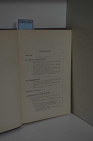 Bild des Verkufers fr Lehrbuch der Arbeitswissenschaft / Otto Lipmann zum Verkauf von ralfs-buecherkiste