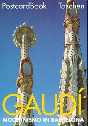 Seller image for Gaud : modernismo in Barcelona. Postcardbook ; 3 for sale by Antiquariat Buchhandel Daniel Viertel