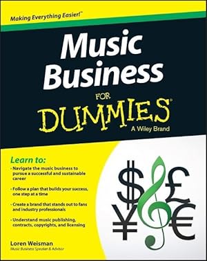 Bild des Verkufers fr Music Business For Dummies zum Verkauf von moluna