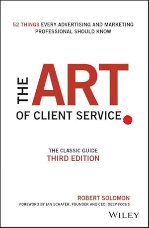 Bild des Verkufers fr The Art of Client Service zum Verkauf von moluna