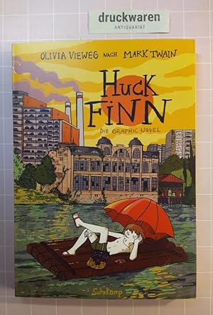 Bild des Verkufers fr Huck Finn. Nach dem Roman "Huckleberry Finn" von Mark Twain. Graphic Novel. zum Verkauf von Druckwaren Antiquariat