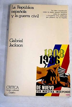 Seller image for La República española y la Guerra Civil, 1931-1939 for sale by Alcaná Libros
