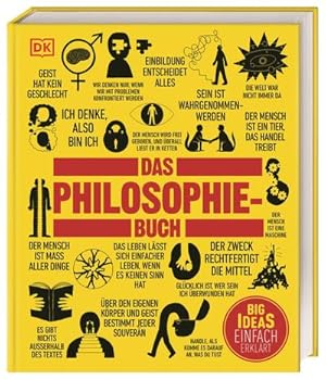 Imagen del vendedor de Big Ideas. Das Philosophie-Buch : Groen Ideen und ihre Denker a la venta por AHA-BUCH GmbH