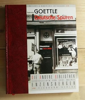 Seller image for Deutsche Spuren. Erkenntnisse aus Ost und West. for sale by Antiquariat Robert Loest