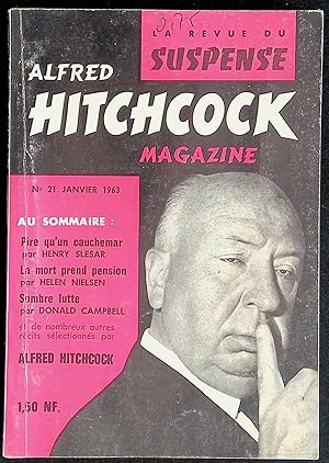 Image du vendeur pour Alfred Hitchcock magazine n21 janvier 1963 mis en vente par LibrairieLaLettre2