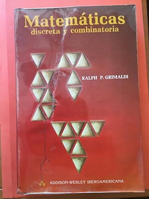 Seller image for Matemticas discreta y combinatoria for sale by Libreria Anticuaria Camino de Santiago