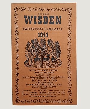 Seller image for Wisden Cricketers' Almanack 1944. 81st Edition. for sale by Keel Row Bookshop Ltd - ABA, ILAB & PBFA