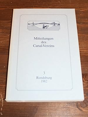 Seller image for MCV. Mitteilungen des Canal-Vereins Nr. 3. for sale by Antiquariat Diderot