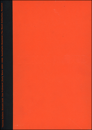 Seller image for Donald Judd : Early Work 1955 - 1968 for sale by Specific Object / David Platzker