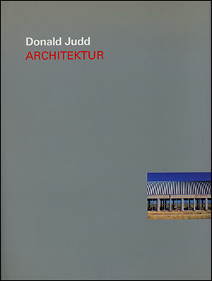Seller image for Donald Judd : Architektur [Hardback] for sale by Specific Object / David Platzker