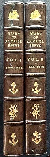 THE DIARY OF SAMUEL PEPYS. TWO VOLUME SET