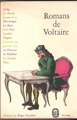 Bild des Verkufers fr Romans de Voltaire - Prsent par Roger Peyrefitte zum Verkauf von Ammareal