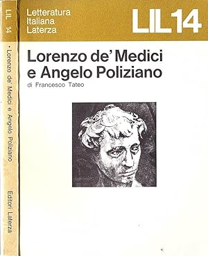 Bild des Verkufers fr Lorenzo de' Medici e Angelo Poliziano zum Verkauf von Biblioteca di Babele