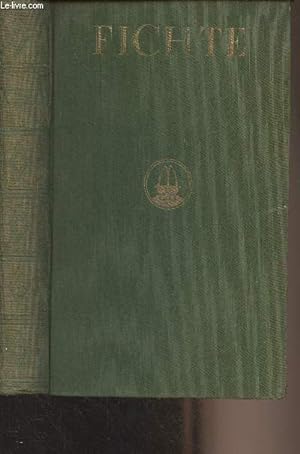 Bild des Verkufers fr Deutsche Denker - Erster Band : Johann Gottlieb Fichtes Werke zum Verkauf von Le-Livre