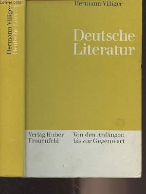 Seller image for Deutsche literatur - Von den Anfngen bis zur Gegenwart for sale by Le-Livre