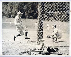 Mehoopany Players Slides (Vintage photograph)