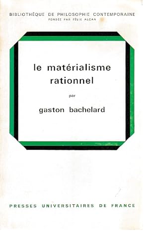 Immagine del venditore per Le matrialisme rationnel, venduto da L'Odeur du Book