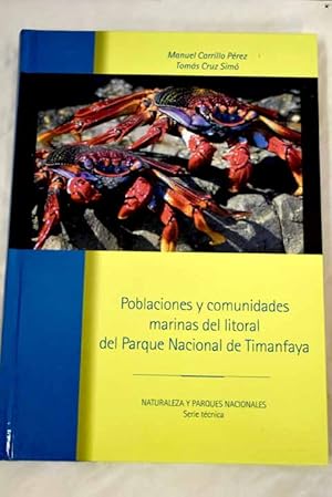 Imagen del vendedor de Poblaciones y comunidades marinas del litoral del Parque Nacional de Timanfaya a la venta por Alcan� Libros