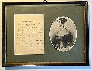 Stoltz, Rosine Autograph letter signed