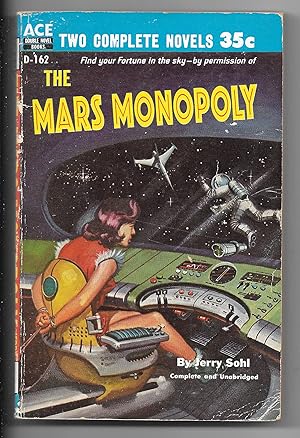Bild des Verkufers fr The Mars Monopoly / The Man Who Lived Forever zum Verkauf von Dark Hollow Books, Member NHABA, IOBA