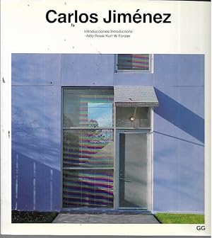 Seller image for Carlos Jimenez (Current Architecture Catalogues Series) for sale by Bookfeathers, LLC