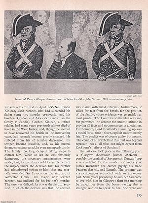 Seller image for Lord Braxfield: The Jeffreys of Scotland. An original article from History Today magazine, 1973. for sale by Cosmo Books