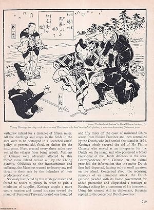 Seller image for Koxinga and a Chinese Restoration: A Defender of The Native Chinese Ming Dynasty against The Rule of The Manchus. An original article from History Today magazine, 1972. for sale by Cosmo Books