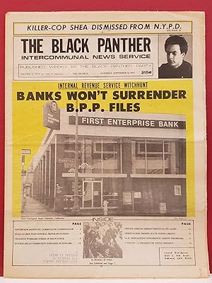 The Black Panther: Intercommunal News Service-Vol XII, No. 8 ( September 14,1974)