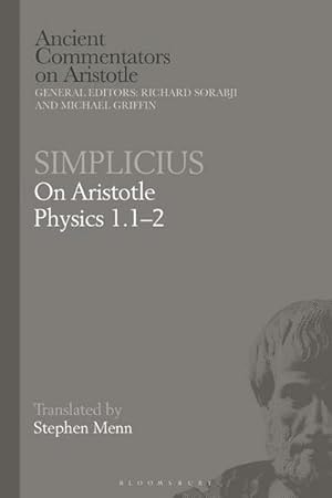Seller image for Simplicius: On Aristotle Physics 1.1 2 for sale by AHA-BUCH GmbH