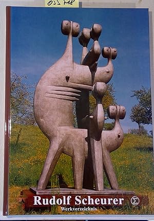 Bild des Verkufers fr Rudolf Scheurer - Einblicke-Rckblicke 1955-1995. Werkverzeichnis, Skulpturen und Reliefs zum Verkauf von Antiquariat Trger