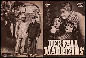 Bild des Verkufers fr Filmprogramm DNF Der Fall Maurizius, Madeleine Robinson, Adolf Wohlbrck, Regie: Julien Duvivier zum Verkauf von Bartko-Reher