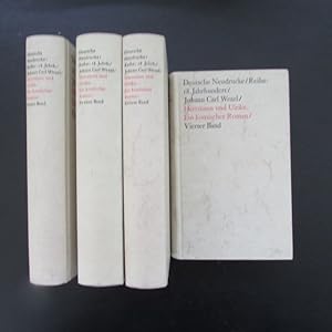 Seller image for Deutsche Neudrucke - Reihe: 18. Jahrhundert: Herrmann und Ulrike - Ein komischer Roman, Band I bis IV (4 Bcher) for sale by Bookstore-Online