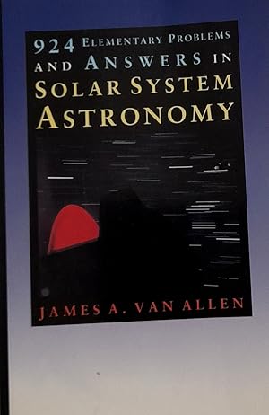 Seller image for 924 Elementary Problems and Answers in Solar System Astronomy. for sale by Banfield House Booksellers
