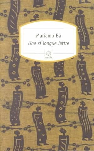Image du vendeur pour Une Si Longue Lettre -Language: french mis en vente par GreatBookPrices