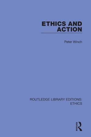 Immagine del venditore per Ethics and Action venduto da GreatBookPricesUK