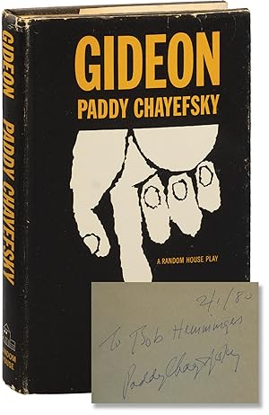Gideon (First Edition, inscribed by the author)