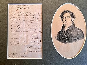 Rubini, Giovanni Battista - Autograph Letter Signed