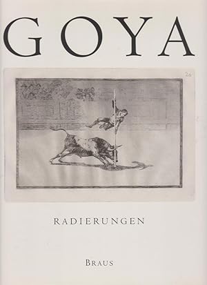 Imagen del vendedor de Francisco de Goya - Radierungen : die Sammlung des Morat-Instituts [dieses Buch erscheint zu einer Ausstellung, die in folgenden Institutionen gezeigt wird: Jahrhunderthalle Hoechst, 8. Dezember 1996 - 19. Januar 1997 ; Wilhelm-Hack-Museum, Ludwigshafen, 31. Januar - 13. April 1997 . Museum fr Kunst- und Kulturgeschichte, Dortmund, Frhjahr 1998] / Texte von Karl-Ludwig Hofmann, Christmut Prger und Veronika Schroeder. [Gestaltung Petra Weitz] a la venta por Licus Media