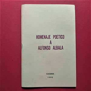 Seller image for Homenaje Potico a Alfonso Albal. for sale by Carmichael Alonso Libros