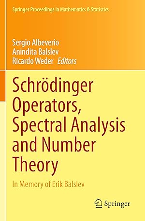 Seller image for Schroedinger Operators, Spectral Analysis and Number Theory for sale by moluna
