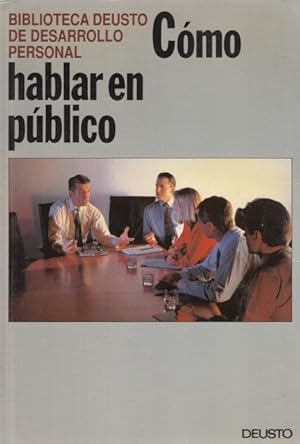 Imagen del vendedor de CMO HABLAR EN PBLICO. a la venta por Librera Vobiscum