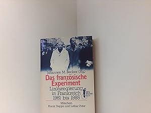 Bild des Verkufers fr Das franzsische Experiment. Linksregierung in Frankreich 1981 bis 1985 zum Verkauf von Book Broker