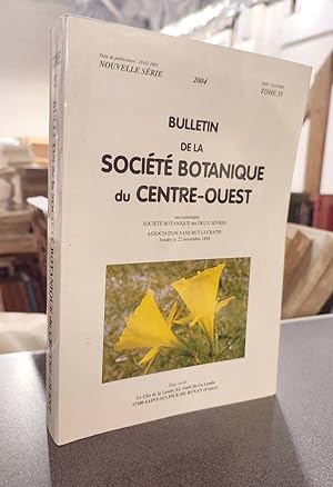 Bulletin de la société botanique du Centre-ouest, Tome 35 - 2004