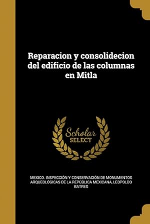 Seller image for Reparacion y consolidecion del edificio de las columnas en Mitla for sale by Podibooks