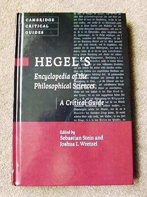 Hegel's Encyclopedia of the Philosophical Sciences: A Critical Guide
