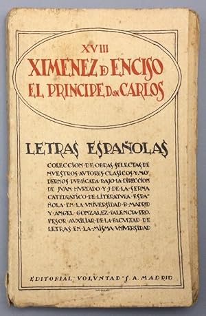 Imagen del vendedor de El prncipe Don Carlos (comedia) a la venta por Els llibres de la Vallrovira