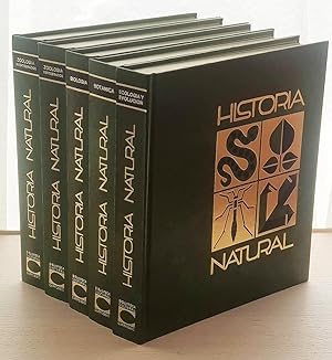 HISTORIA NATURAL (5 Tomos, completa / Ed. Carroggio)