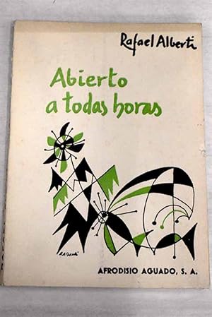 Imagen del vendedor de Abierto a todas horas a la venta por Alcan Libros