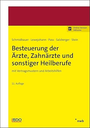 Seller image for Besteuerung der rzte, Zahnaerzte und sonstiger Heilberufe for sale by moluna